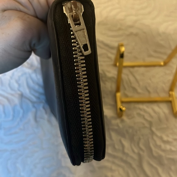 Balenciaga black and silver zip wallet - Picture 11 of 12